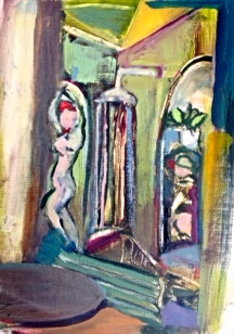 Pam Walker, Shower Scene