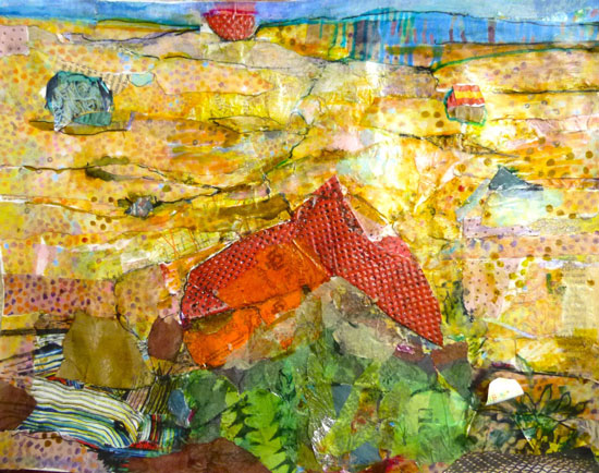 Pam Walker, Collage Dungeness